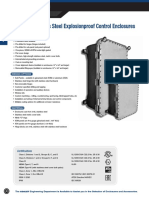 Xcesx:: Stainless Steel Explosionproof Control Enclosures