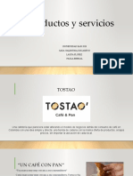 Productos y Servicios Tostao A Favor