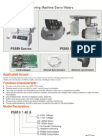 Singer Sewing Motors Specification