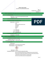 EN701 Heavy Duty Tyre Mark Remover Cleaner MSDS CLP