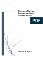 Notes On Eminent Domain and Just2