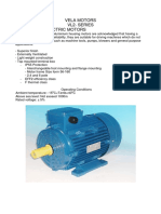 Vela Motors Vl2-Series Catalogue Electric Motors