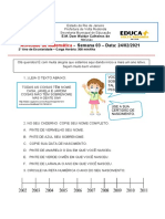 Atividade Matemática 2º Ano 24.02