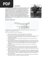 Basketball: Triangle in 1892 Listing His 13 Rules