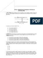 Força Magnética - Exercícios de Fixação e Testes