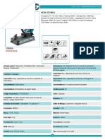 Ficha Técnica Tronzadora