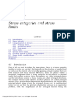 Stress Categories and Stress Limits: Chapter Four