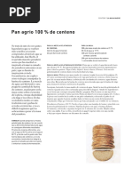 Receta Pan Agrio 100% Centeno