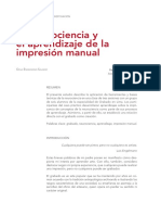 La Neurociencia y El Aprendizaje de La Impresión Manual-Olga Engelmann