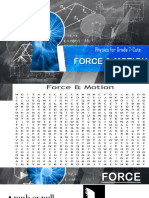Force & Motion: Physics For Grade 7-Cute