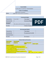 Assesment Task 3 - BSBITU302 Create Electronic Presentations. Performance Knowledge