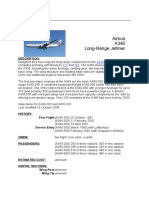 Airbus A340 Long-Range Jetliner: Description