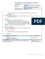 Semi-Detailed Lesson Plan in Grade 7 Science