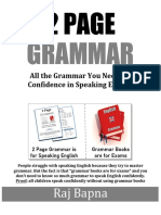 2page Grammar Speaking English