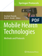 Mobile Health Technologies: Methods and Protocols