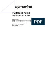 Constant Running Hydraulic Pump (E12171, E12172) Installation Instructions 87039-3-EN