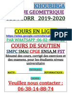 °tds Optique-Geo Ensa-Kh 2020 Khouribgha