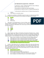 Sample Questions First Midterm