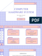 Computer Hardware PowerPoint Presentation