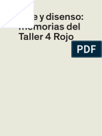 Arte y Disenso Memorias Del Taller 4 Rojo 22 Abril