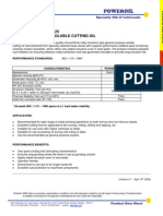 TDS - Power Metcut S-Plus