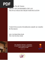 Control de Un Motor de Inducción Usando Un Variador de Frecuencia