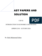 CAF 2 Past Papers