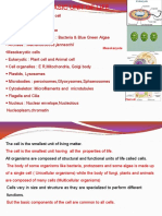 Cell As Basic Unit of Life: Mesokaryote