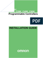 Omron Programmable Controllers Sysmac C20K, C28K, C40K, C60K