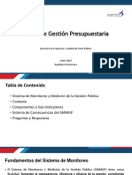 Indice de Gestion Presupuestaria