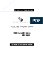 Regulated DC Power Supply