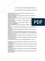 O Sax Foi Feito para Ser Tocado em Uma Determinada Afinação