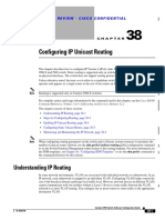 Configuring IP Unicast Routing