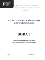 Etude de Dépollution Sodat Fromage080220