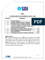 Customer Grievance Redressal Policy - 2018