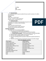 Narration: Direct and Indirect Speech