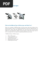 Types of Microscope