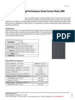 High Performance Steam Service Sheet, NBR: Application