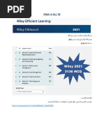 Wiley Sec F 2021 MCQ