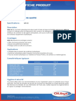 Fiche Produit: Huile Hydraulique de Qualité