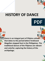 History of Dance