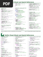 Kotlin Cheat Sheet and Quick Reference: Declaring Variables