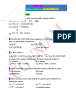 Goc: Reaction Mechanism: Chemistry DPP 2 by Garima Verma (Chemistry Faculty) - Referral Code: "Cgvmam"