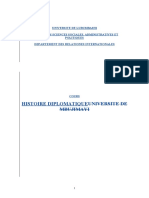 Syllabus D'histoirediplomatique 2013