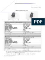 Specification of Receiver Unit ECM-W2BT (R) : Sony Imaging Products and Solutions Inc. Telephone +81-50-3750-8825