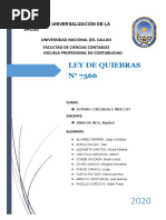 G1 - Ley de Quiebras #7566