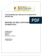 Relationship Marketing