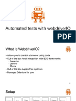 Automated Tests With Webdriverio: João Casalta Nabais