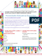 Necesidades Educativas Asociadas y No Asociadas A La Discapacidad