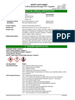 Product and Company Identification: Goof Off Professional Strength VOC Compliant Safety Data Sheet